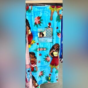 new release moana disney plush blanket throw